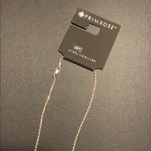Sterling silver necklace